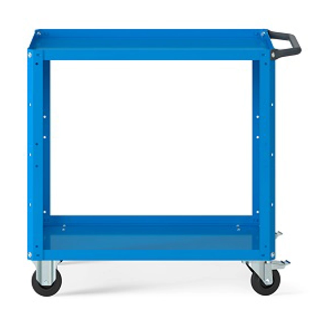 Vendita online Carrello Clever 0904 Small mm.904x515x817H - Blu RAL5012